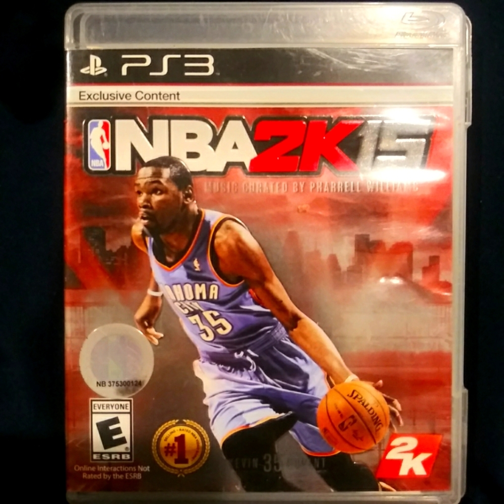 8. PS3 NBA 2K15 Kevin Durant Basketball Video Game